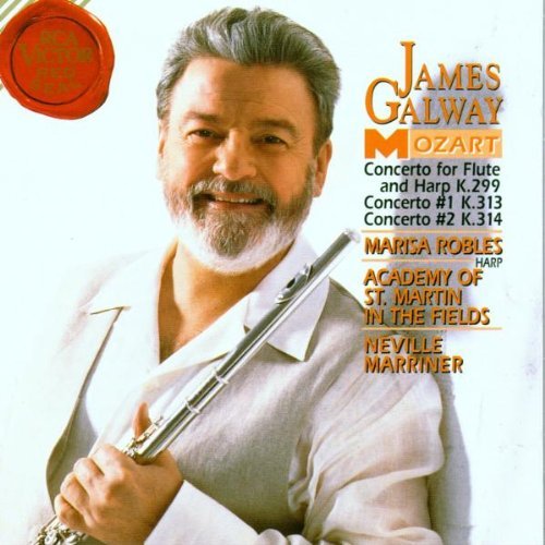 James Galway/Plays Mozart@Galway (Fl)/Robles (Hp)@Marriner/Asmf